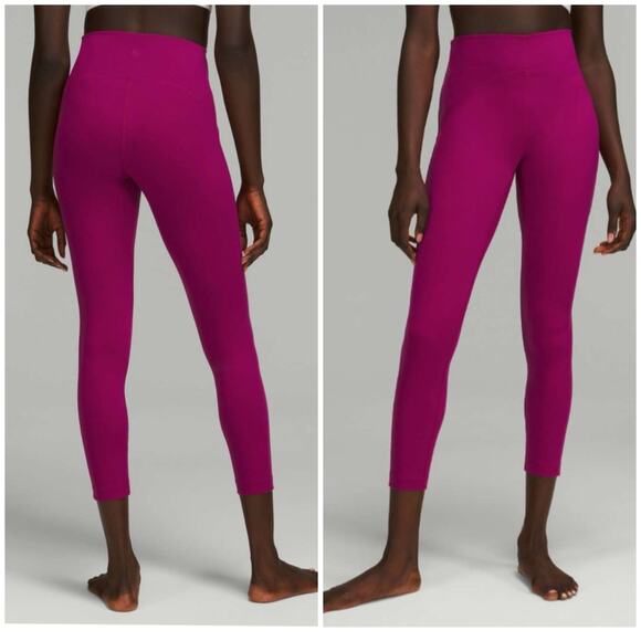 Lululemon InStill high rise leggings magenta purple 6 - Picture 1 of 9